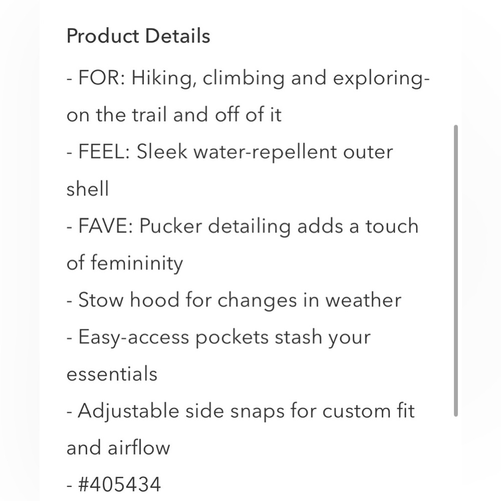 Athleta Point Reyes Jacket - Picture 9 of 9